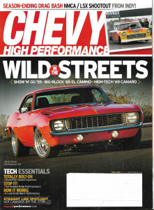 CHEVY HIGH PERFORMANCE 2015 APR - '55, '65 EL CAMINO, '69 CAMARO, CAMARO SUSP